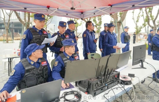 争分夺秒！翔龙航空无人机空地协同作战，解锁超高层灭火救援新模式