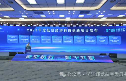 翔龙航空参加杭州市低空经济产业联合会会员大会并发布科技创新项目