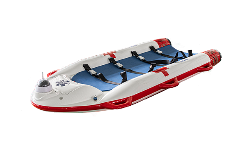 多功能水上救援担架设计特点