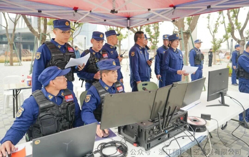 争分夺秒！翔龙航空无人机空地协同作战，解锁超高层灭火救援新模式